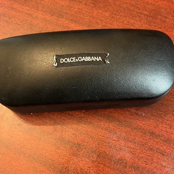 Dolce GABBANA eyeglass sunglass case black - Picture 3 of 4